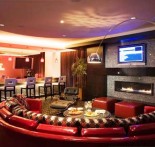 The Palms - Hugh Hefner Sky Villa - Media room and Bar